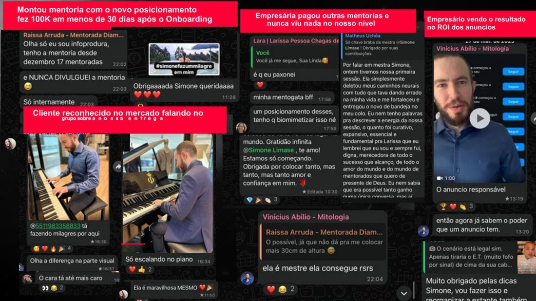 Depoimentos de clientes